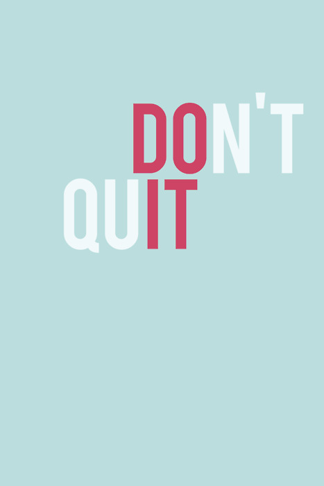 Fitness Tip #3 – Don't Quit – Cambridge Hub